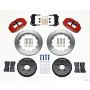 Wilwood 140-9192-R Narrow Superlite 6R Front Hat Kit 14.00in Red Nissan 350Z/Fiti G35