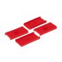 Prothane MG Leaf Spring Pad Kit - Red