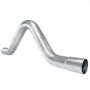 FORTLUFT 4401050 Exhaust Bend Pipe Bypass Rear Axle 2.00'' Stainless Steel