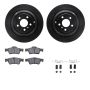 Dynamic Friction 8512-63107 Rotor Kit