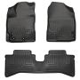 Husky Liners 2012 Toyota Prius c WeatherBeater Combo Black Floor Liners