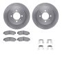 Dynamic Friction 6512-67260 Rotor Kit