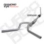 Diamond Eye Performance K4308A Diamond Eye KIT 4in TB DUAL AL: 94-97 FORD 7.3L F250/F350 PWRSTROKE NFS W/ CARB EQUIV STDS