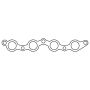 Cometic Gasket C4805-042 Cometic Toyota 4A-GE .042in AM Exhaust Manifold Gasket