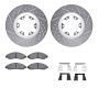 Dynamic Friction 7212-48025 Rotor Kit