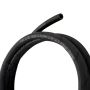 Mishimoto MMHOSE-PL-04-240 Push Lock Hose, Black, -4AN, 240in Length