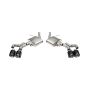 CORSA Performance 21322CF Corsa 22-24 Cadillac CT5-V Blackwing 3in Axle-Back - Act. Exh. - Dual Rear Exit - Twin 4.5inCF Tips