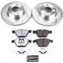 PowerStop K4677-26 Z26 Street Performance Ceramic Brake Pad and Drilled & Slotted Rotor Kit