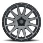 ICON 2020105547TT Compression 20x10 5x150 -19mm Offset 4.75inBS Titanium Wheel