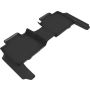 3D MAXpider 20-21 Mercedes GLS-Class (w/ Executive Rear Seat Package) Kagu 2nd Row Floormats - Black