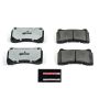 PowerStop Z26-1383 PowerStop - Z26 Performance Carbon-Fiber Ceramic Brake Pads with Hardware Kit