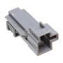 NAMZ ND-MBP 2004+ XL/Dyna Delphi 1-Position OEM B+ Male Connector w/Male Terminals - 5 Pack (HD 72100-04)