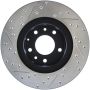 Stoptech 127.45051L Slotted & Drilled Sport Brake Rotor