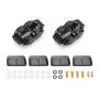 STRANGE STGB1850 Pro Race Brake Caliper Kit - 4 Piston w/Sft Pad