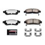 PowerStop Z36-883 PowerStop - Z36 Truck and SUV Carbon-Fiber Ceramic Brake Pads with Hardware Kit