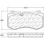 Stoptech 309.12230 Performance Brake Pads