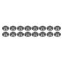 PAC RACING SPRINGS PACPAC-R532-16 1.200 TI Valve Spring Retainers - 8 Degree