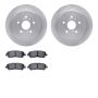 Dynamic Friction 6502-76662 Rotor Kit