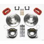 Wilwood 140-7147 Forged Dynalite P/S Park Brake Kit 58-64 Olds/Pontiac Ends