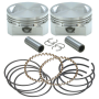 S&S Cycle 106-5554 84-99 BT 3-1/2in Standard Bore Forged Stroker Piston Kit