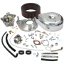 S&S Cycle 11-0411 79-84 BT Models Super E Carburetor Kit -Standard Tanks
