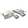 CORSA Performance 14942 Corsa 2011-2015 Cadillac CTS Coupe V 6.2L V8 Polished Sport Axle-Back Exhaust
