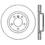 StopTech 95-99 BMW M3 E36 / 98-02 Z3 M Series Front Right Cryo Sport Slotted Rotor