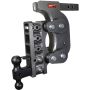 GEN-Y Hitch GH-1425 Gen-Y The Boss Torsion-Flex 2in Shank 15in Drop 16K Hitch w/GH-051 Dual-Ball/Pintle Lock/Stab Kit