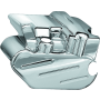 Kuryakyn 1289 Rear Caliper Cover  Suzuki M109R 06-17 Chrome
