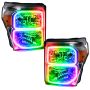 Oracle Lighting 8158-504 LED Pre-Assembled Headlights, Chrome Bezel, ColorSHIFT(tm) - Simple