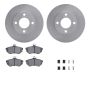 Dynamic Friction 6512-73121 Rotor Kit