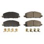 PowerStop 17-2229 PowerStop - Z17 Low-Dust Ceramic Brake Pads with Hardware
