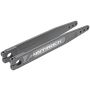 RockJock Antirock Forged Chromoly Sway Bar Arms 18in Long C-C w/ Stickers Pair
