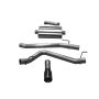 CORSA Performance 21060BLK Corsa 20-24 Jeep Gladiator JT 3.6L Single Side Exit Cat-Back Exhaust System w/ Single 4in Black Tip