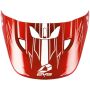 EVS HE21T3P-VSRD T3 Pinner Helmet Visor - Red