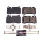 PowerStop Z23-1165 PowerStop - Z23 Daily Driver Carbon-Fiber Ceramic Brake Pads with Hardware Kit