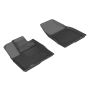 3D MAXpider 2014-2019 Toyota Highlander Kagu 1st Row Floormat - Black