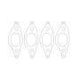 Cometic VW 1.8L 8V 77-99 Exhaust Set .030 inch MLS Head Gasket 1.060 inch X 1.480 inch Port