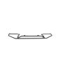 LP Aventure FLP-OBA-13-GUARD-S-B 10-14 Subaru Outback Small Bumper Guard - Bare