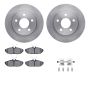 Dynamic Friction 6512-54323 Rotor Kit