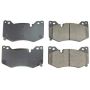 PowerStop 16-8009 PowerStop - Z16 Low-Dust Ceramic Brake Pads
