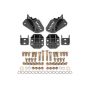 BMR Suspension CCK402H Coilover Conversion Kit, Rear, Adjust Shock Mt, W/o CAB