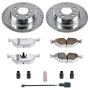 PowerStop K393-26 Z26 Street Performance Ceramic Brake Pad and Drilled & Slotted Rotor Kit