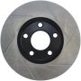 StopTech Power Slot 94-02 Mustang (Excl Cobra) / 03-04 Mustang Base/GT Front Right Slotted Rotor