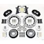Wilwood 140-13655-D Narrow Superlite 6R Front Hub Kit 14.00in Drilled 60-68 Ford / Mercury Full Size / Galaxie