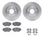 Dynamic Friction 6512-80248 Rotor Kit