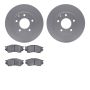 Dynamic Friction 4502-80085 Rotor Kit