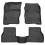 HUSKY LINERS HSK98771 12-  Ford Focus Front/ 2nd Floor Liners Black