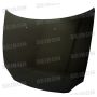 Seibon 93-97 Honda Del Sol (EG1) OEM Carbon Fiber Hood