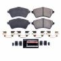 PowerStop Z23-926 PowerStop - Z23 Daily Driver Carbon-Fiber Ceramic Brake Pads with Hardware Kit